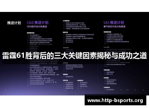 雷霆61胜背后的三大关键因素揭秘与成功之道